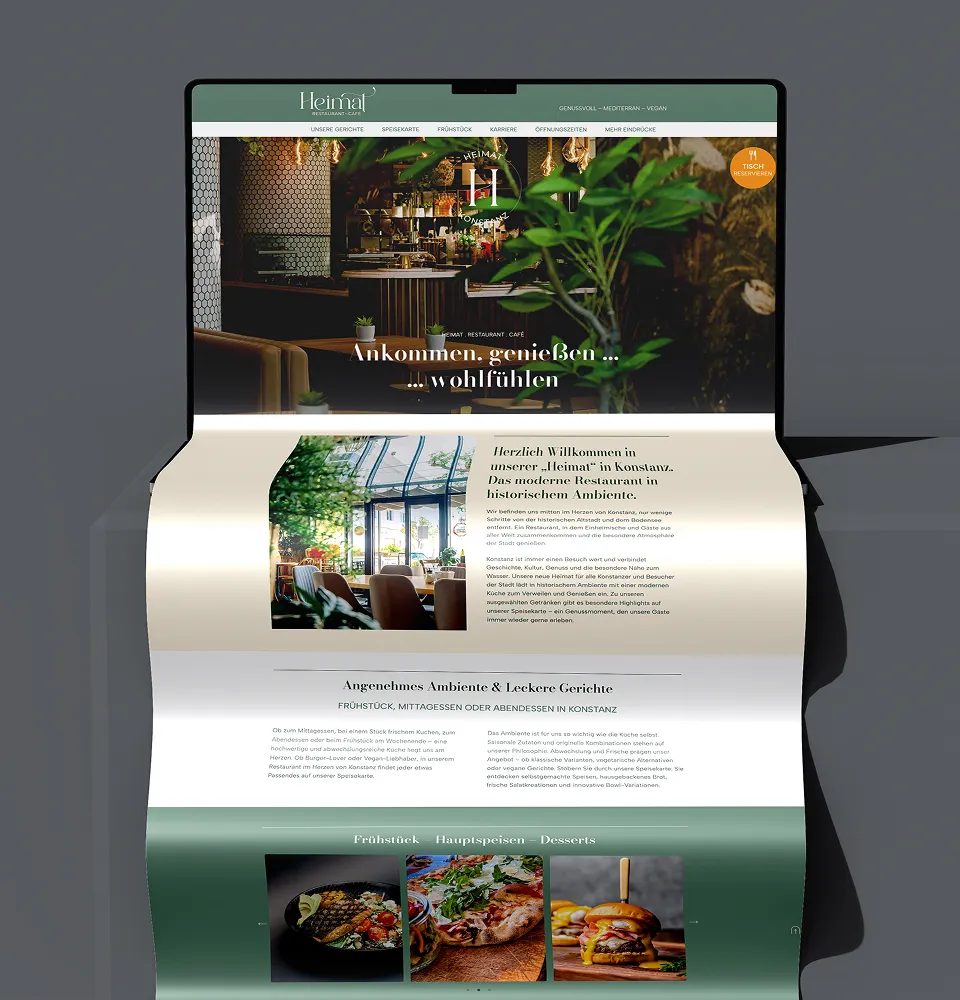Heimat-Restaurant-One-Pager